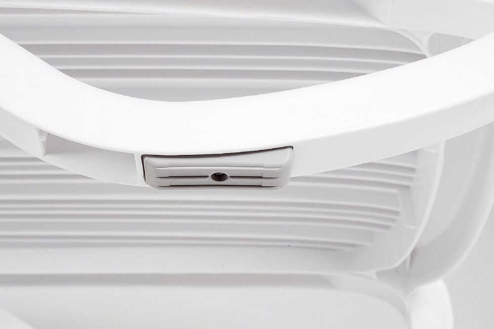 Шезлонг Nardi Eden с подлокотниками, белый