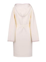 Селеста (крем) S Халат вафельный с капюшоном