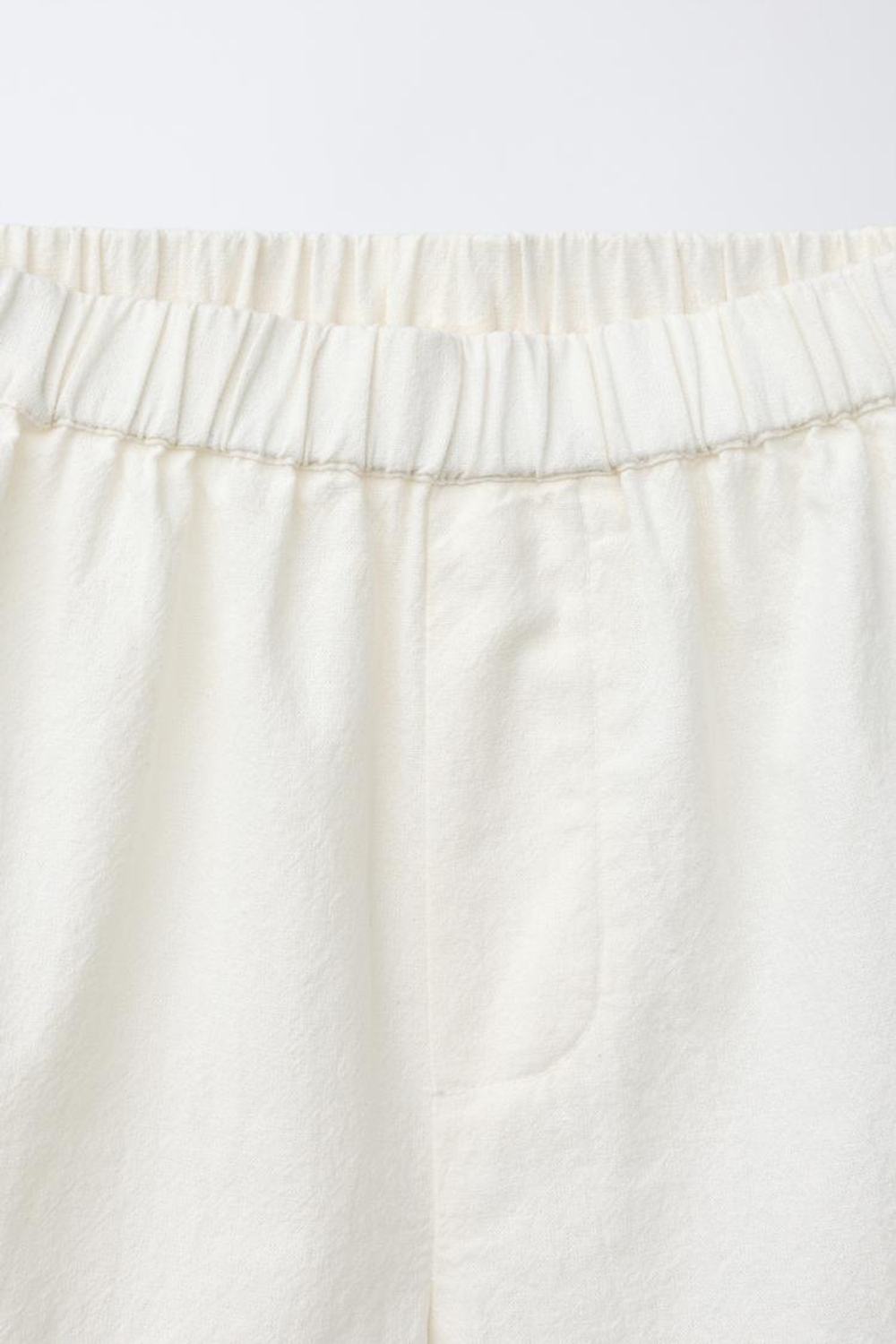 ZARA ПИЖАМА С ВЫШИВКОЙ, ЭКРЮ МЕЛАНЖ