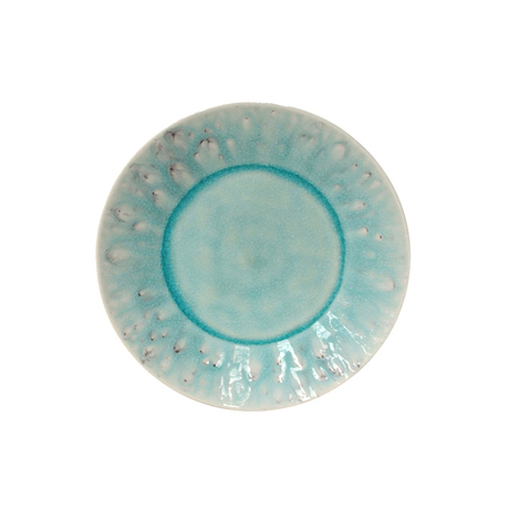 Тарелка мелкая Madeira, 22 см, цвет бирюза, керамика Costa Nova