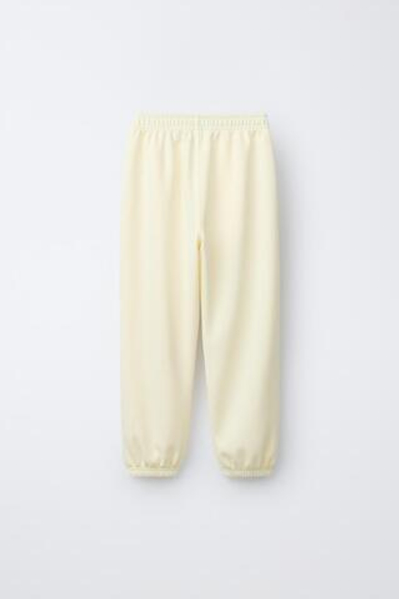 ZARA БРЮКИ-ДЖОГГЕРЫ, ЖЕЛТЫЙ