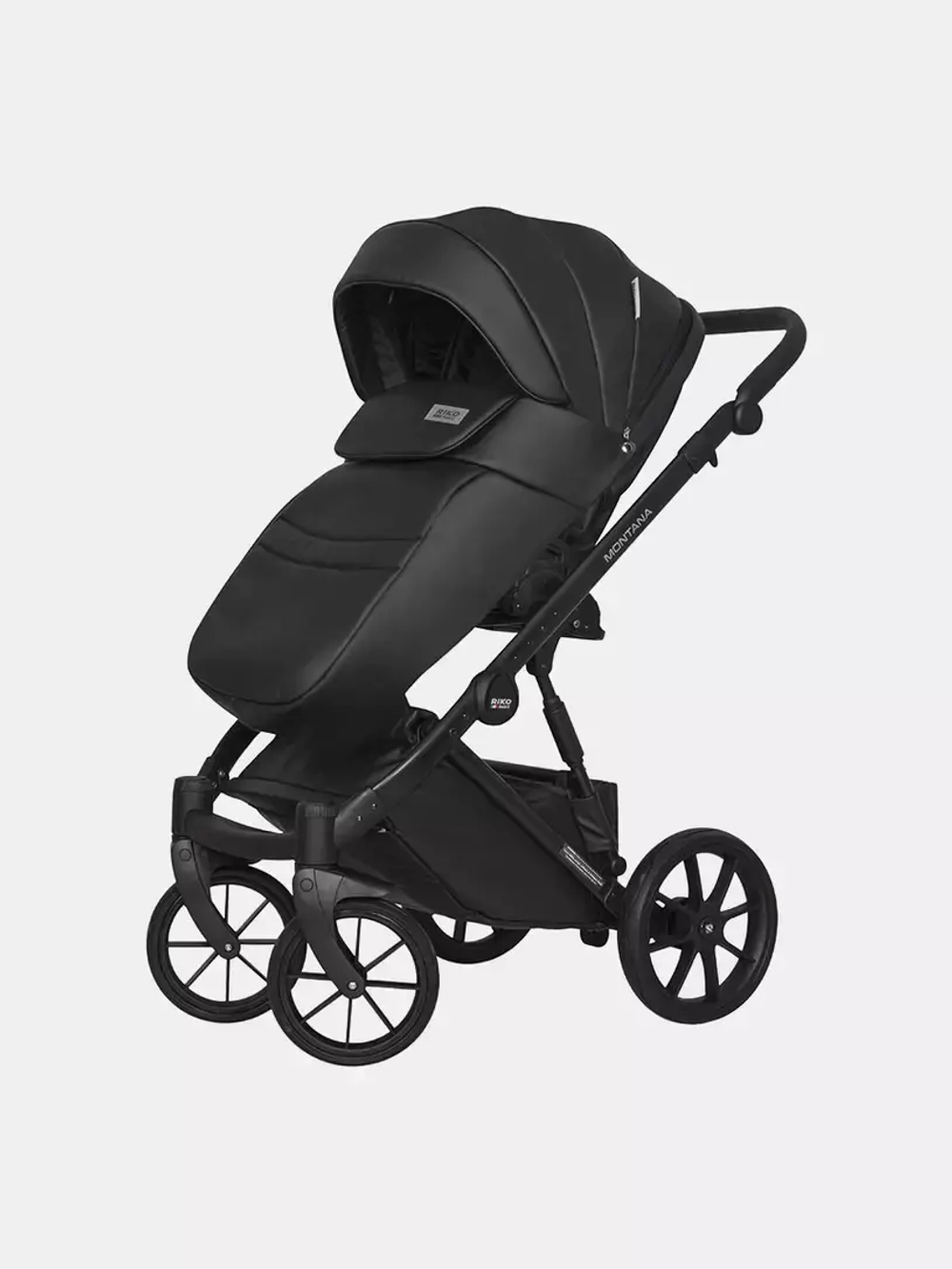 Коляска  MONTANA ECCO (2 в 1) (RIKO BASIC) 12 Black (черный)