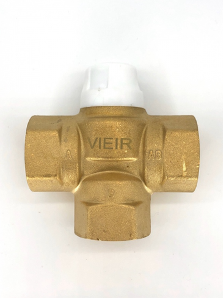 Термостатический трёхходовой смесительный клапан 1" ViEiR