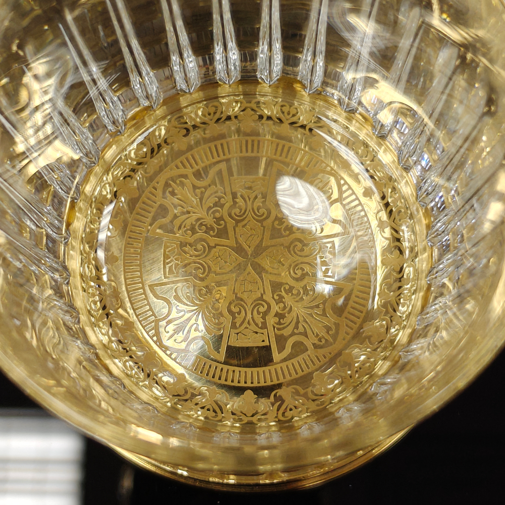 Подарочный бокал для виски "Орнамент" (Златоуст)