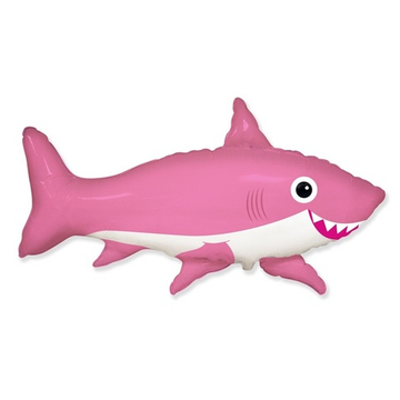 Фигура "Розовая веселая акула"