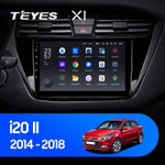 Teyes X1 9" для Hyundai i20 2014-2018