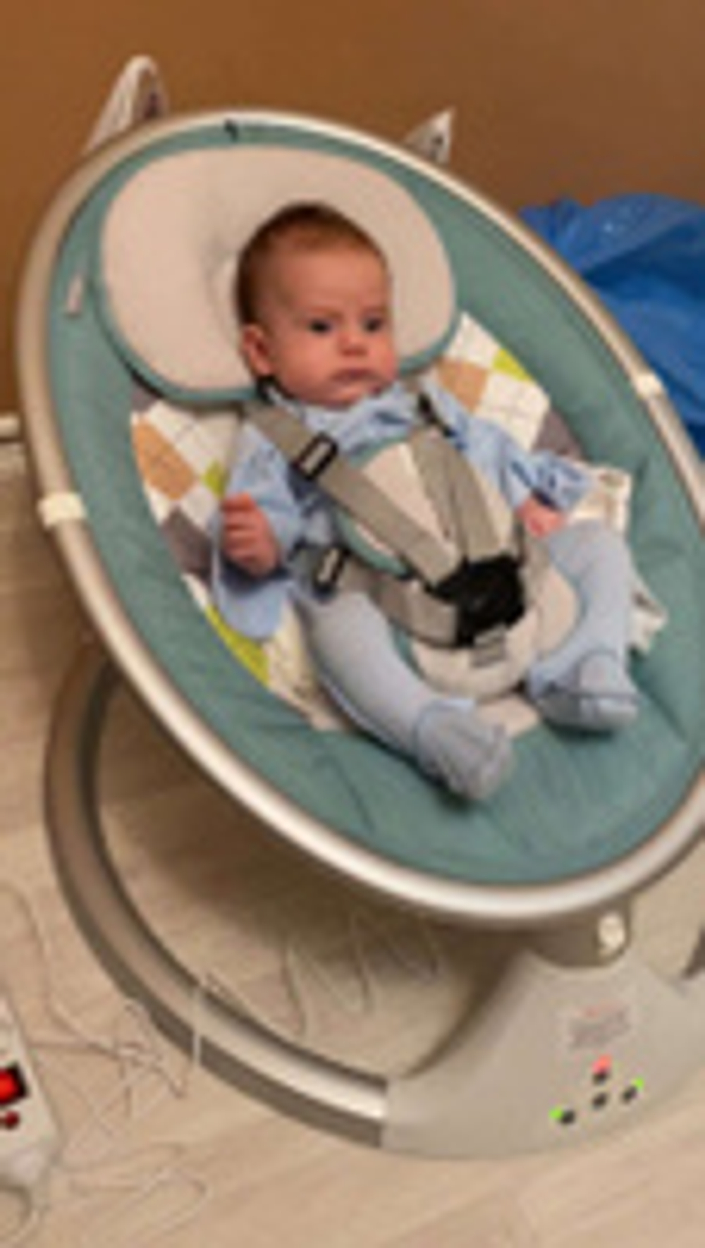 Tommy электрокачели SW 202 светло-серая — 9-0128