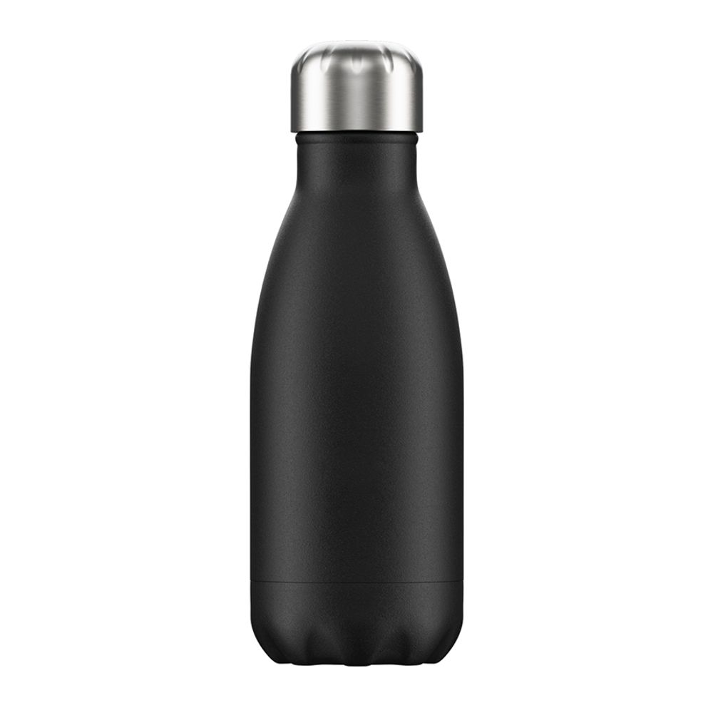 Chilly&#39;s Bottles Термос Monochrome 260 мл Black