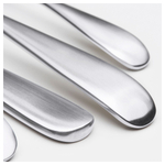 Набор столовых приборов на 6 персон IKEA BEHAGFULL (БЕХАГФУЛЛ), Нержавеющая сталь, 24 шт