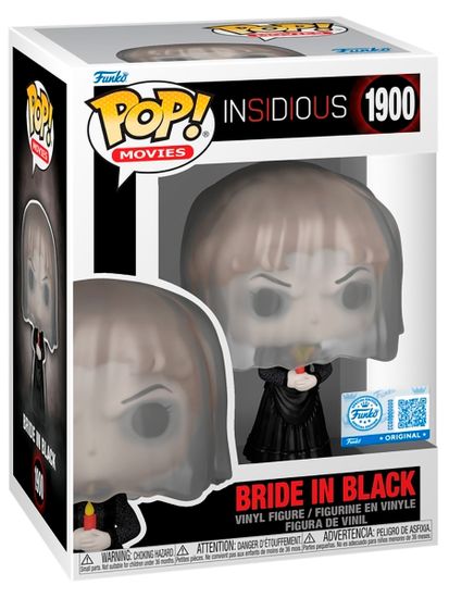 Фигурка Funko POP! Movies Insidious Bride in Black (Exc) (1900) 87251 / Фигурка Фанко ПОП! по мотивам франшизы "Астрал", Невеста в чёрном