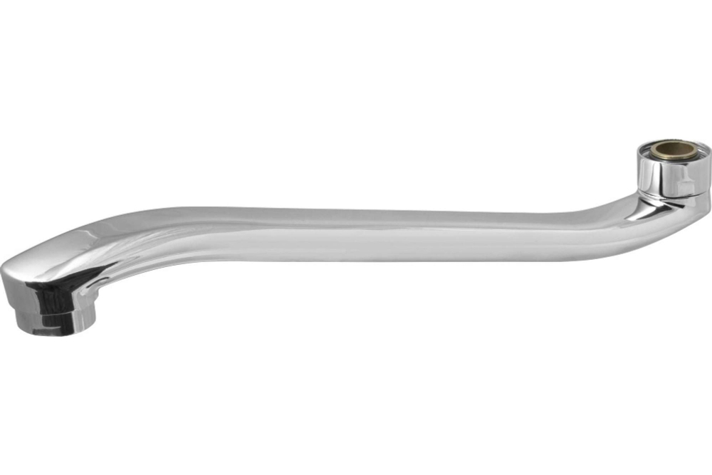 ИЗЛИВ MASTERPROF ПЛОСКИЙ S-ОБРАЗНЫЙ 30СМ ДЛЯ ВАННЫ MP-У ИС.200180