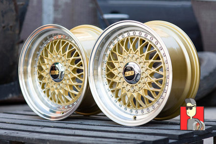 Комплект дисков BBS RS 15x7/8 et25/30 4x100/4x114.3