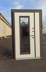 Дверь входная София двухстворчатая