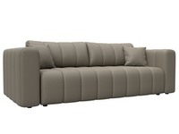 Диван прямой Лига-062 НПБ ЭКОКОЖА GRIFON 04 бежевый