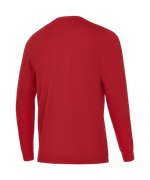 Футболка баскетбольная с длинным рукавом DIVISION PerFormDRY Pre-Match Longsleeve Jersey, красный