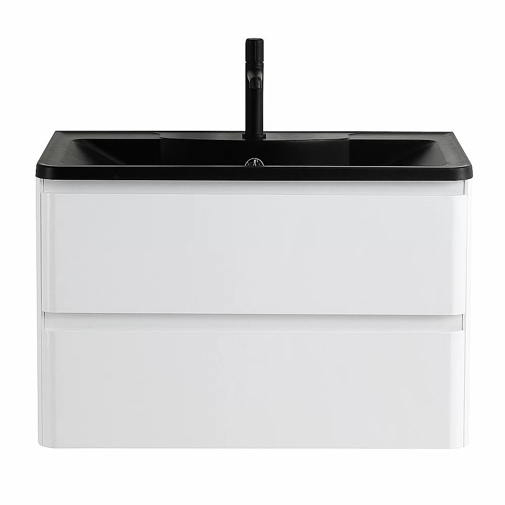 Тумба с раковиной BelBagno ALBANO 80 подвесная Bianco Lucido