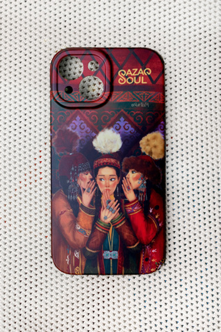 Чехол на айфон QAZAQ SOUL Сырласу