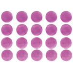 Интерьерная наклейка Watercolor Polka Dots — фуксия