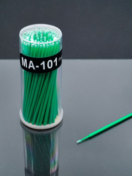 Микробраши в банке зеленые 1,8мм,100шт/уп