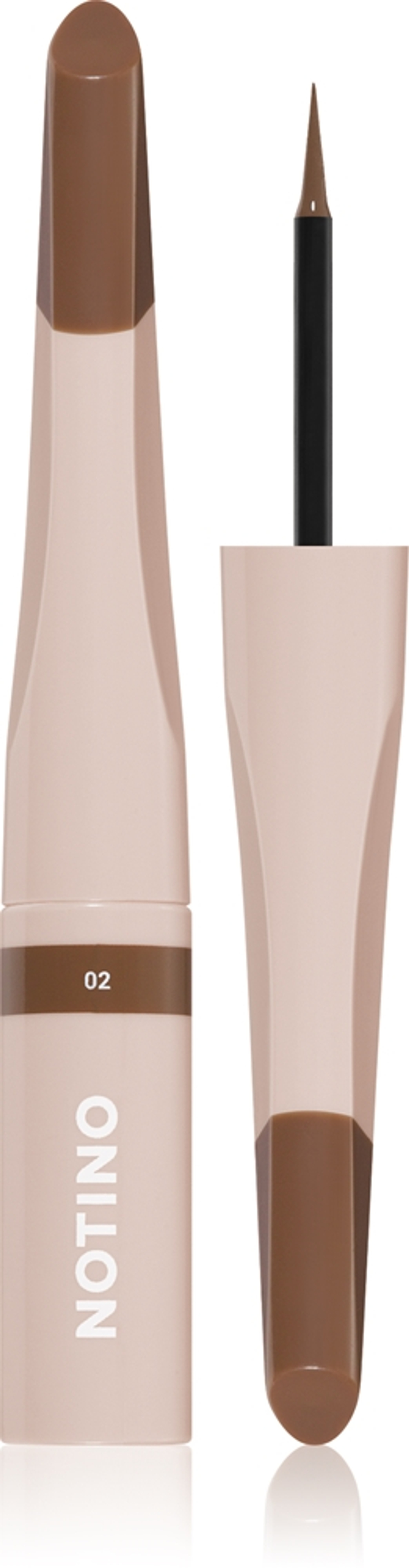 Notino Serum-Infused Lifeproof Eyebrow Liner - Жидкие карандаши для бровей с сывороткой 02 Dark Blonde, 2 ml