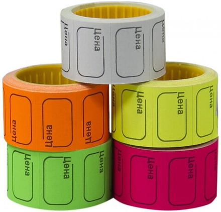 Ценник в рулоне 29*28 (500шт этикеток)