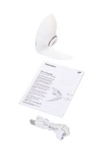 Вибро-вакуумно-волновой стимулятор для пар Satisfyer Pro 4 Couples (Цвет: белый)