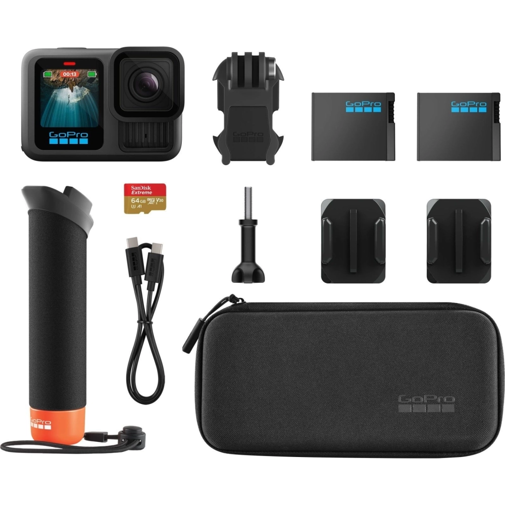 Экшн-камера GoPro Hero 13 Accessory Bundle, черный (CHDRB-131-RW)