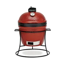 Керамический гриль Kamado Joe Jr. Red, 34 см, красный