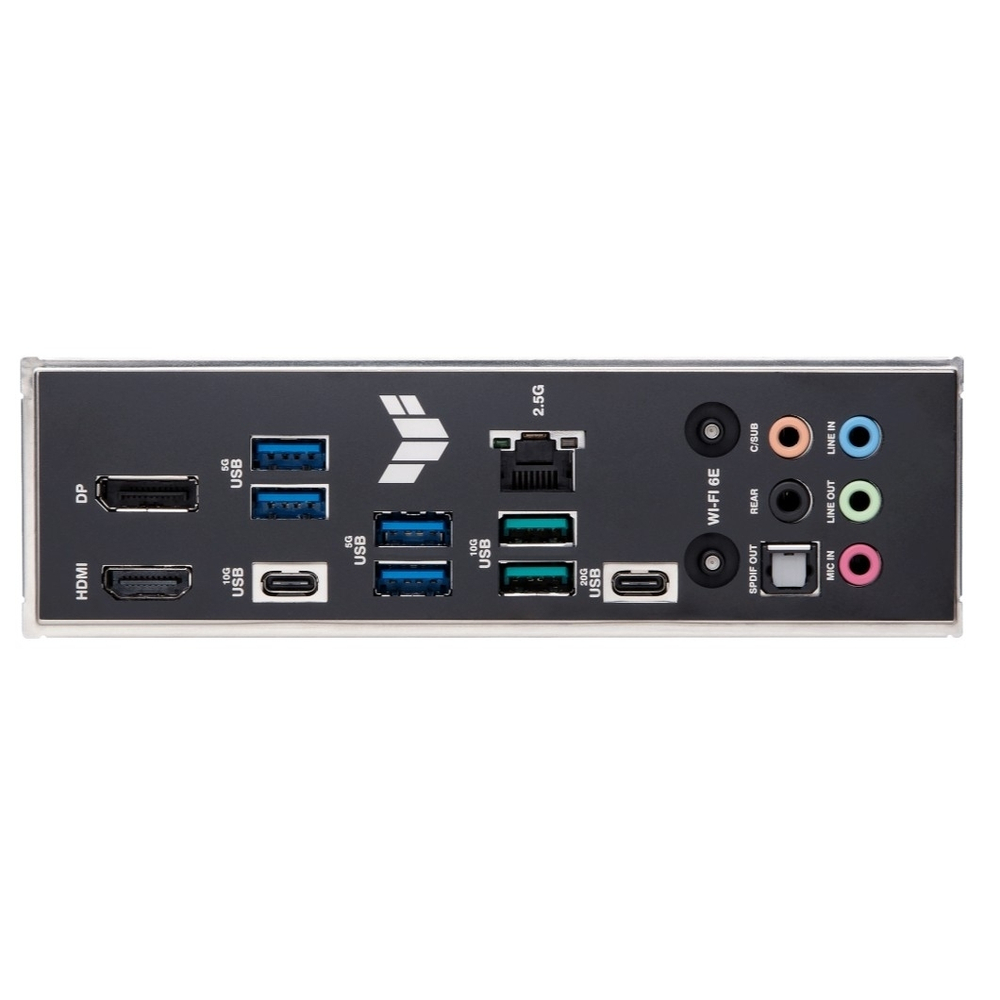 Материнская плата ASUS TUF GAMING Z790-PRO WIFI (Socket 1700, ATX, 4xDDR5(192GB), DP/HDMI, 1xPCIe 5.0x16/1xPCIe 4.0x16/1xPCIe 4.0x4/1xPCIe 3.0x16/1xPCIe 3.0, 2.5GbExLAN, Wi-Fi, 4xSATA 6Gb/s, 4xM.2, 2xType-C, 6xUSB 3.2)