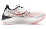 Saucony Endorphin Pro 3 lace-up elite mesh fabric shock absorption, non-slip, wear-resistant, lightweight low-cut carbon casual running shoes men's white orange black