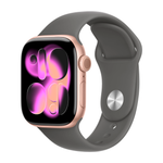 Умные часы Apple Watch Series 11 GPS, 42mm, Rose Gold Aluminium Case with Stone Gray Sport Band, M/L