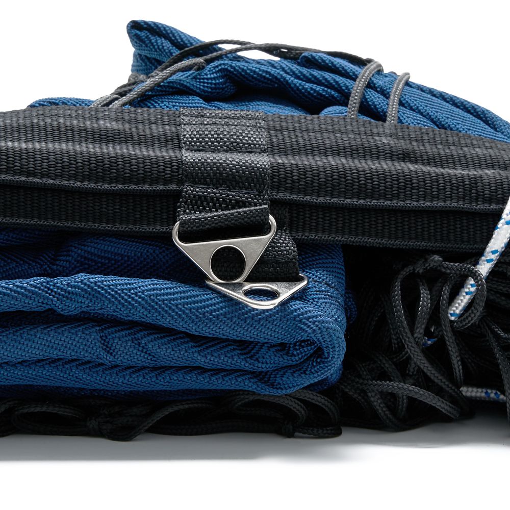 Сетка для пл.вол., FS-PV-№12, 8,5х1м,нить 3,5мм ПП,яч.10см.,верх,нижн ленты 7,5см.СИН.цв,кев.тр.