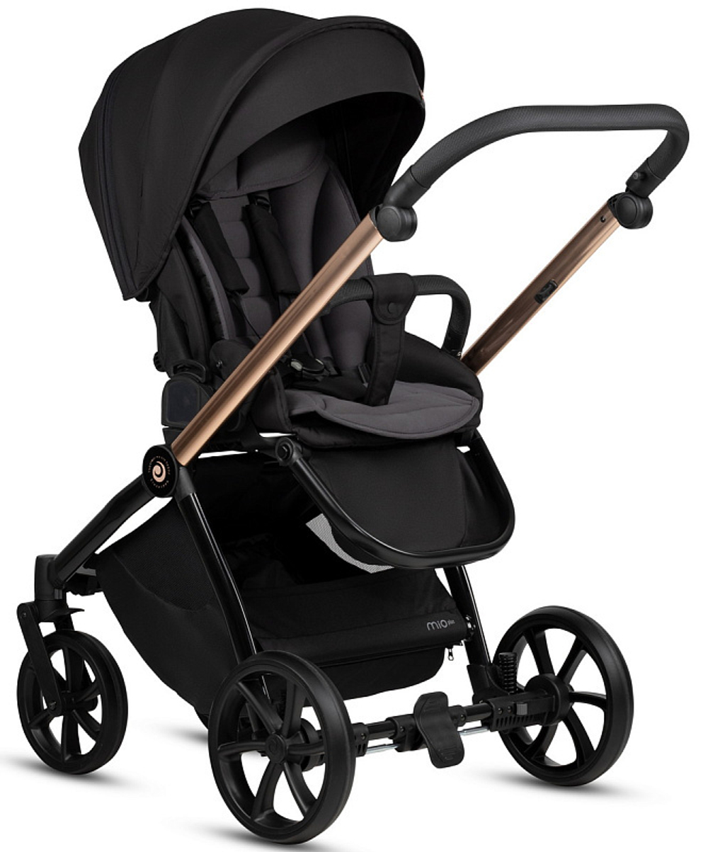 Детская коляска Tutis Mio 3 Plus Essential Black 3 в 1 292 Rose Gold