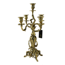 Bello De Bronze Каминные часы с канделябрами "Венера"