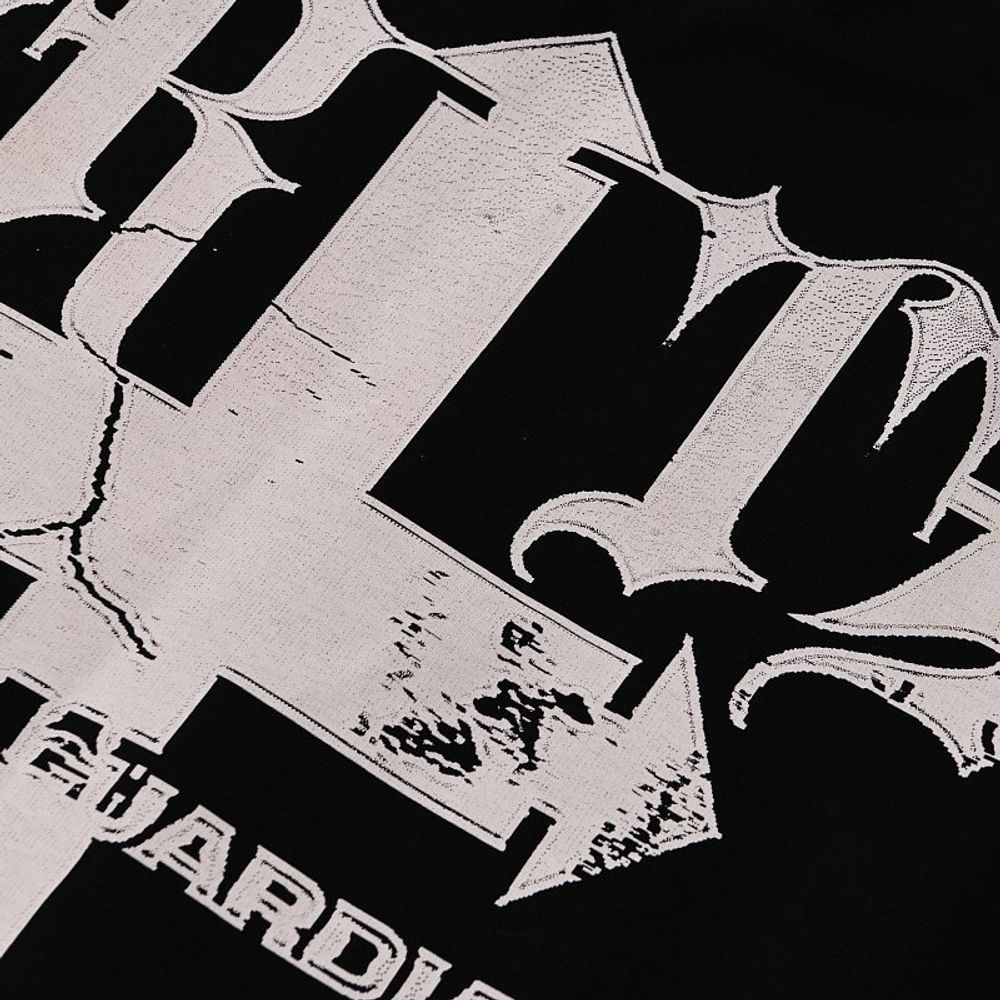 Футболка Heartz «Amane» Layered Kimono Черная