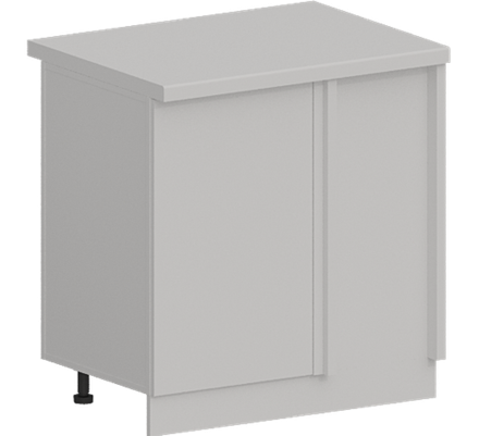 Кухня Модуль ШНУ 990М Графит / Белый