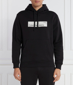 Худи HYPER REAL BOX LOGO CALVIN KLEIN JEANS - черный(J30J324106)