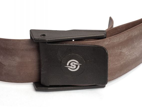 Пояс Sigalsub Elastica резиновый с нейлоновой пряжкой коричневый