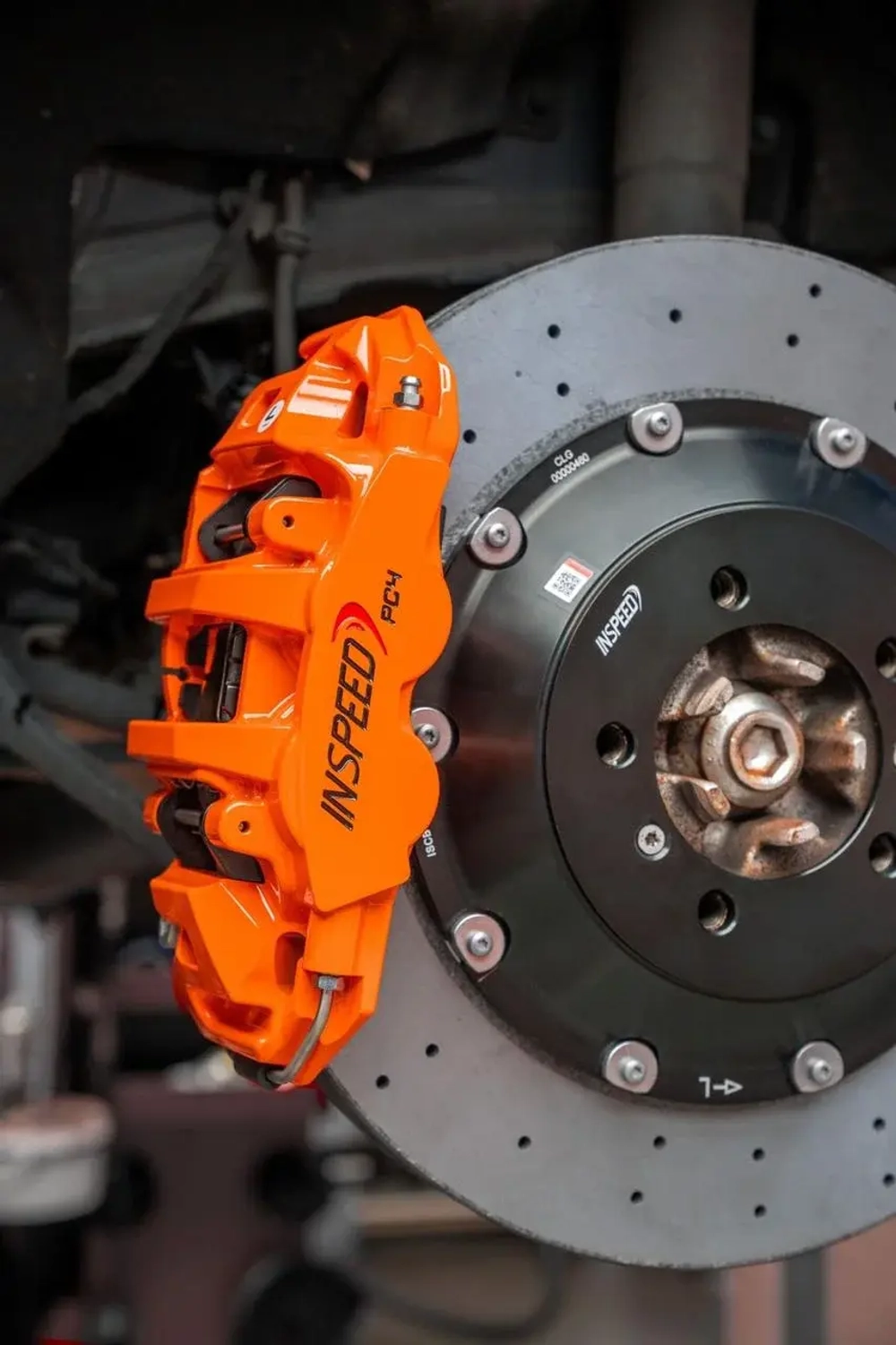 Карбон керамическая тормозная система InSpeed для Porsche Cayenne Порш Каен Суппорт диски Колодки