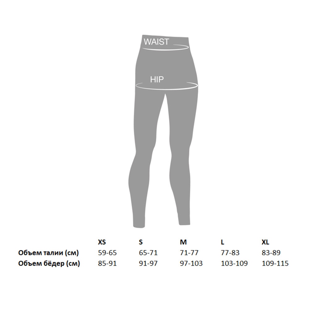Термобелье женское легинсы X-Bionic Apani 4.0 Merino Pants