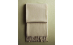 Zara Home плед из полиэстера, экрю, 140x190 см · 3367/004