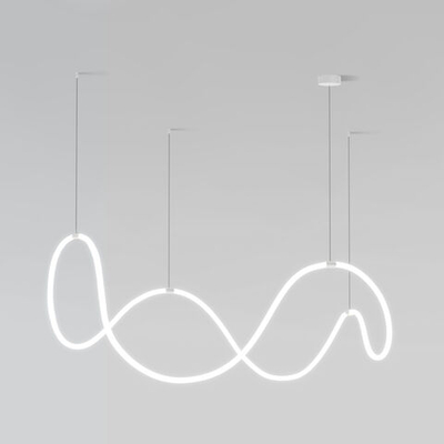 Подвесной светодиодный светильник с регулировкой цветовой температуры и яркости (белый)