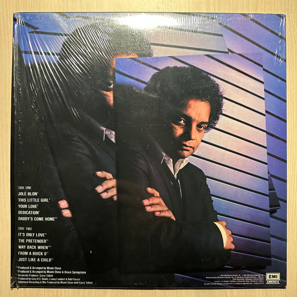 Gary U.S. Bonds - Dedication (США 1981г.)