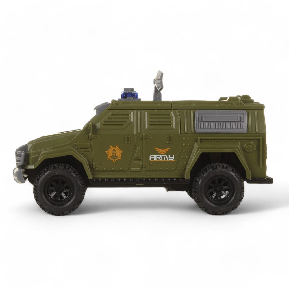 Машина Военная ин. со светом и звуком, коробка 661-034D