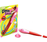 Авторучка со звуком секси (Цвет: красный с розовым)