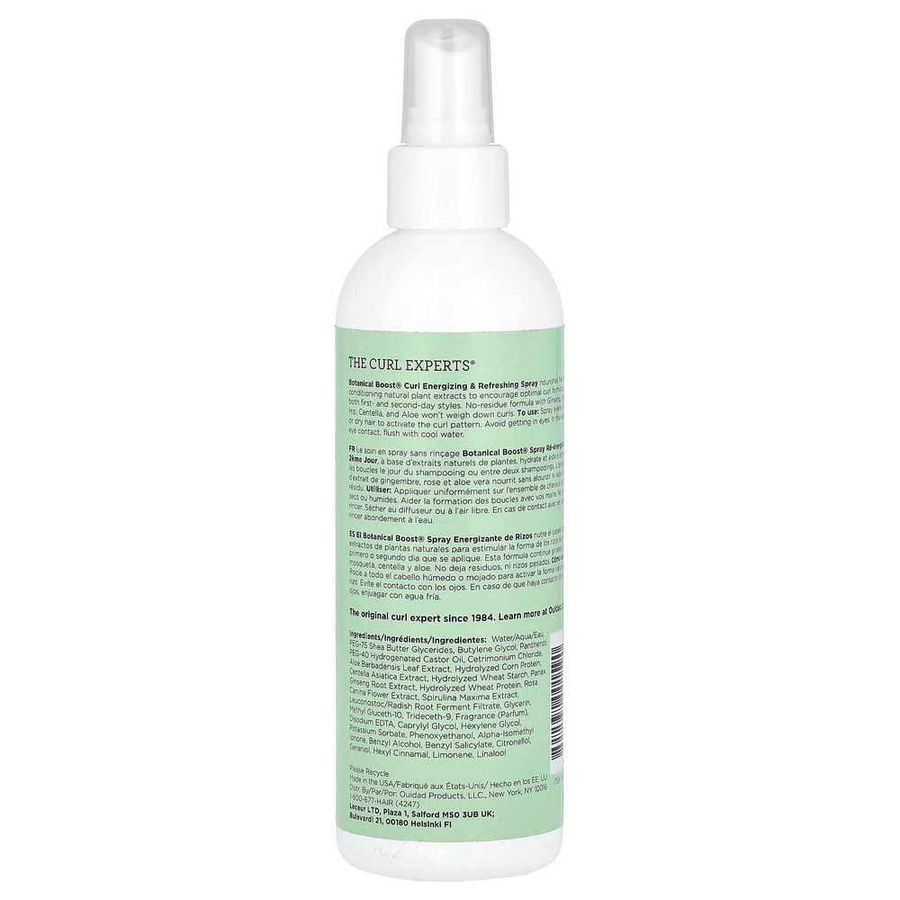 Ouidad, Botanical Boost®, бодрящий и освежающий спрей для локонов, 250 мл (8,5 жидк. унц.)