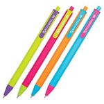 Ручка шариковая автоматическая Brauberg Mix, синяя, 0.7мм, масляный стержень