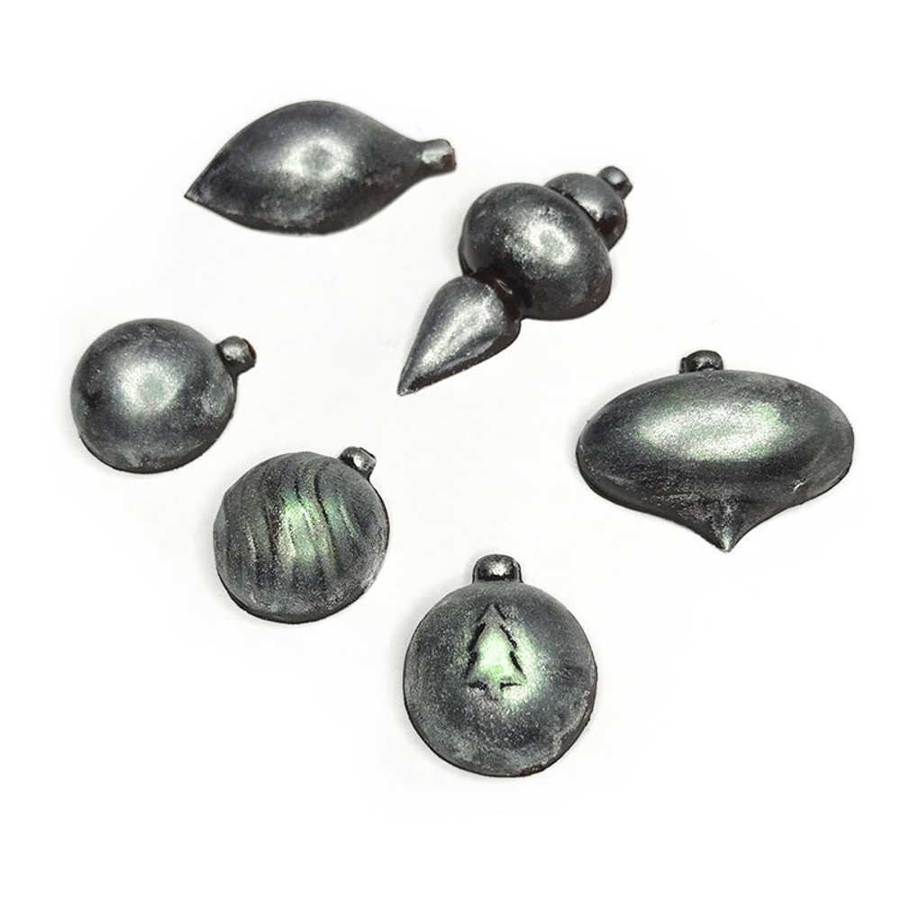 Форма для шоколада НОВОГОДНИЕ ШАРЫ 17 12 шт