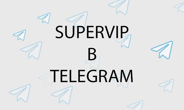 Официальный телеграм канал производственной компании SUPERVIP