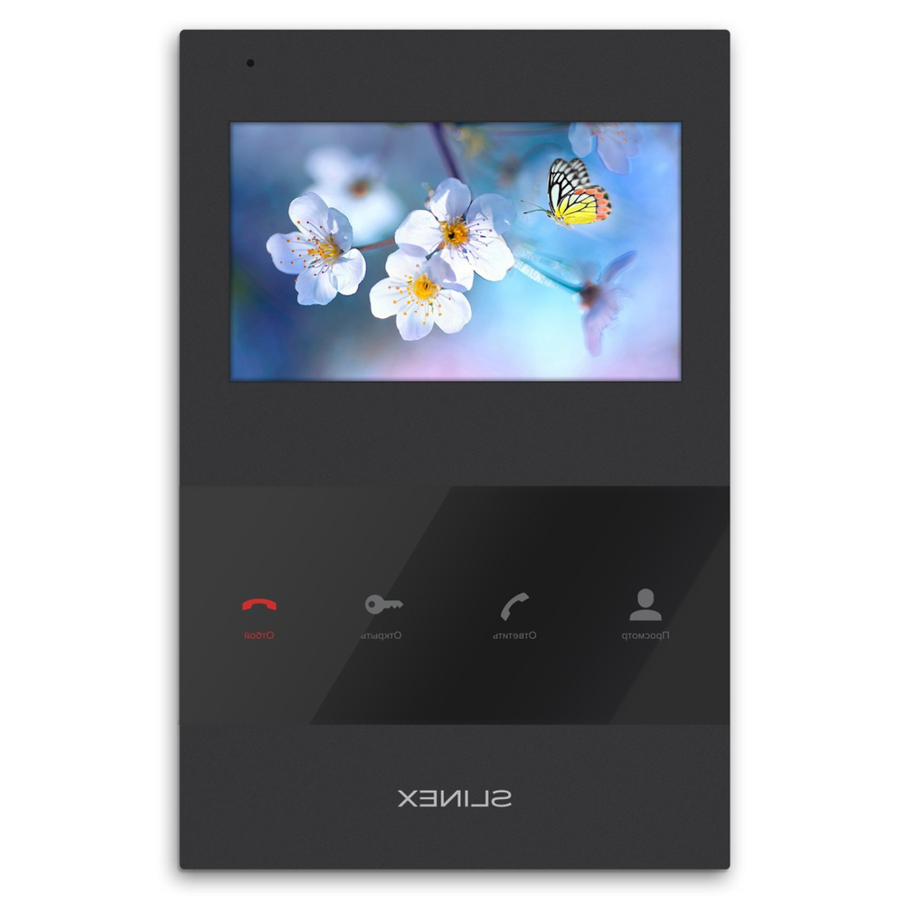 Видеодомофон SQ-04 Black SLINEX